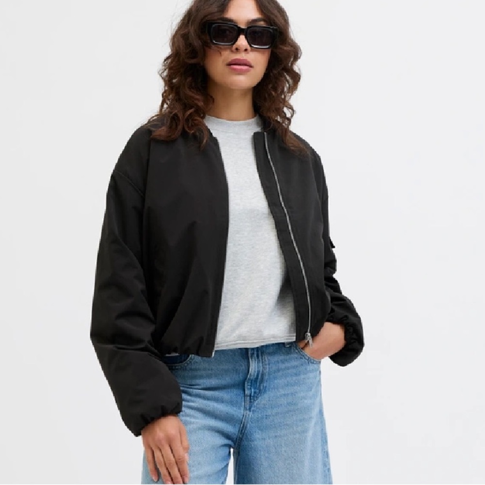 JJXX Baseball Collar Bomber Jacket